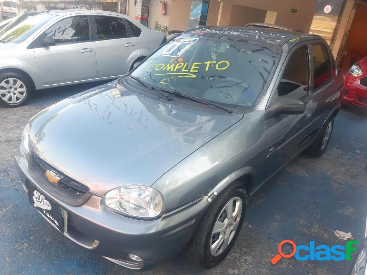 CHEVROLET CORSA SEDAN GLS 1.6 16V MPFI 4P CINZA 2001 1.6