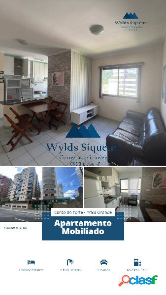 Canto do forte - 2 dorm com suíte - pertinho da praia -