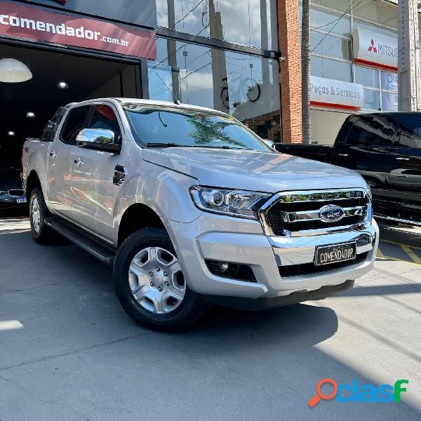 FORD RANGER XLT 3.2 20V 4X4 CD DIESEL AUT. PRATA 2017 3.2