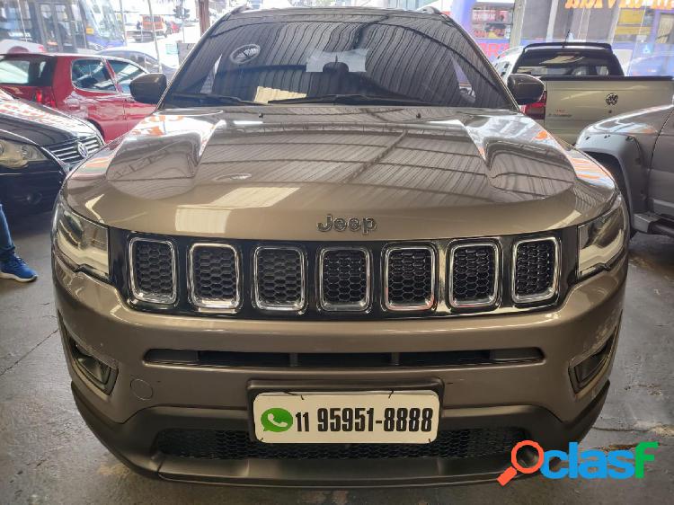 JEEP COMPASS LONGITUDE 2.0 4X2 FLEX 16V AUT. CINZA 2019 2.0