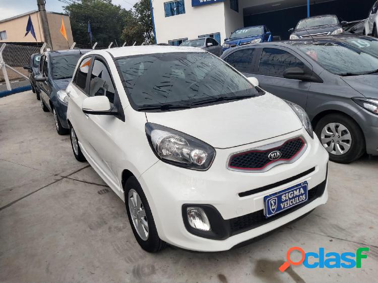 KIA PICANTO EX 1.11.0 1.0 FLEX AUT. BRANCO 2015 1.0 FLEX