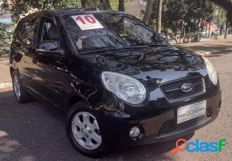 KIA PICANTO EX 1.11.0 1.0 FLEX AUT. PRETO 2010 1.0 FLEX