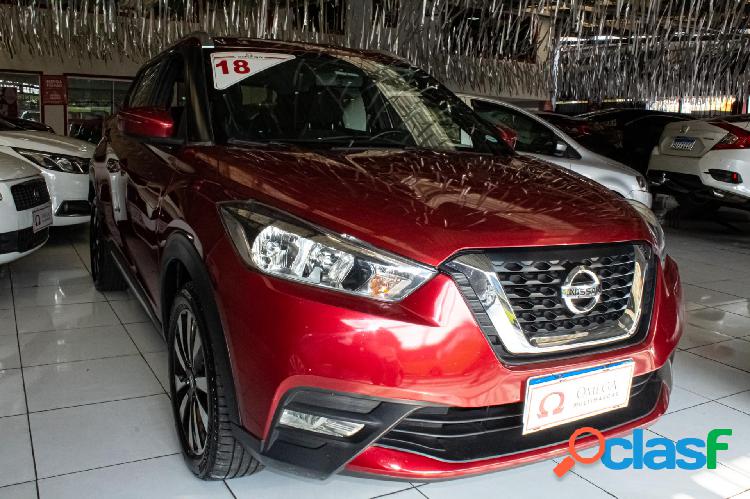 NISSAN KICKS SV 1.6 16V FLEXSTAR 5P AUT. VERMELHO 2018 1.6