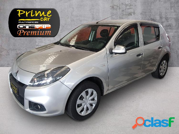 RENAULT SANDERO EXPRESSION HI-FLEX 1.6 8V 5P PRATA 2014 1.6