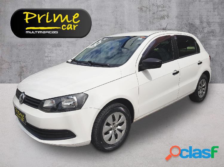 VOLKSWAGEN GOL TRENDLINE 1.0 T.FLEX 8V 5P BRANCO 2016 1.0