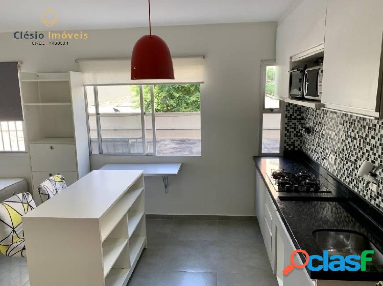 Apartamento planejado à venda, 1 dormitório, vaga na