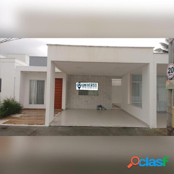 Casa 3,4 uma suíte, condomínio Fechado, bairro Sim