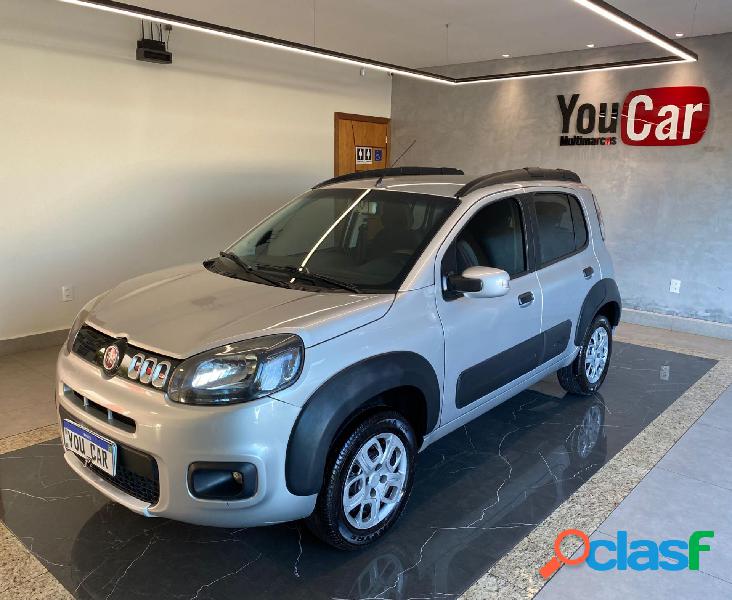 FIAT UNO WAY CELEB. 1.0 EVO FIRE FLEX 8V 5P PRATA 2016 1.0