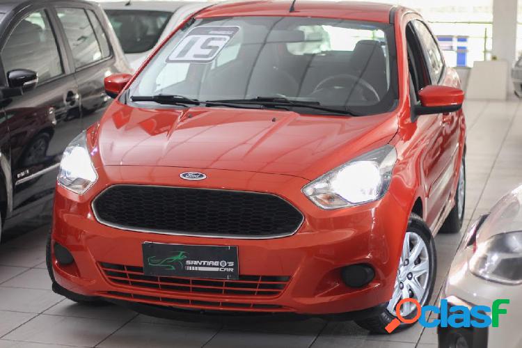 FORD KA 1.0 SESE PLUS TIVCT FLEX 5P LARANJA 2015 1.0 FLEX