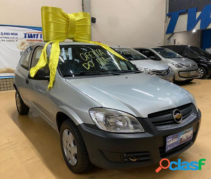 CHEVROLET CELTA SPIRIT 1.0 MPFI 8V FLEXPOWER 3P PRATA 2011