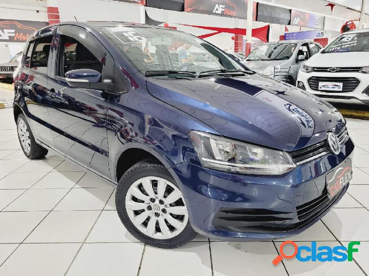 VOLKSWAGEN FOX TRENDLINE 1.0 FLEX 12V 5P AZUL 2016 1.0 FLEX