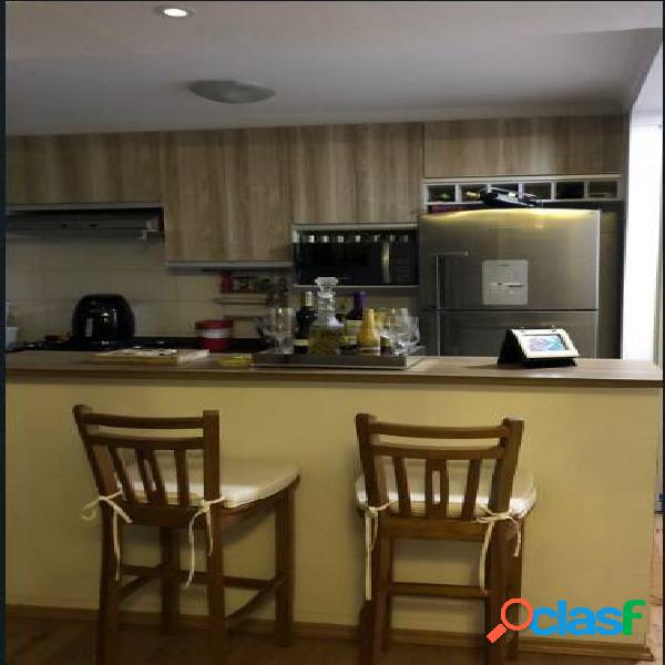 Apartamento com 2 dormitórios, varanda Cond. Reserva da