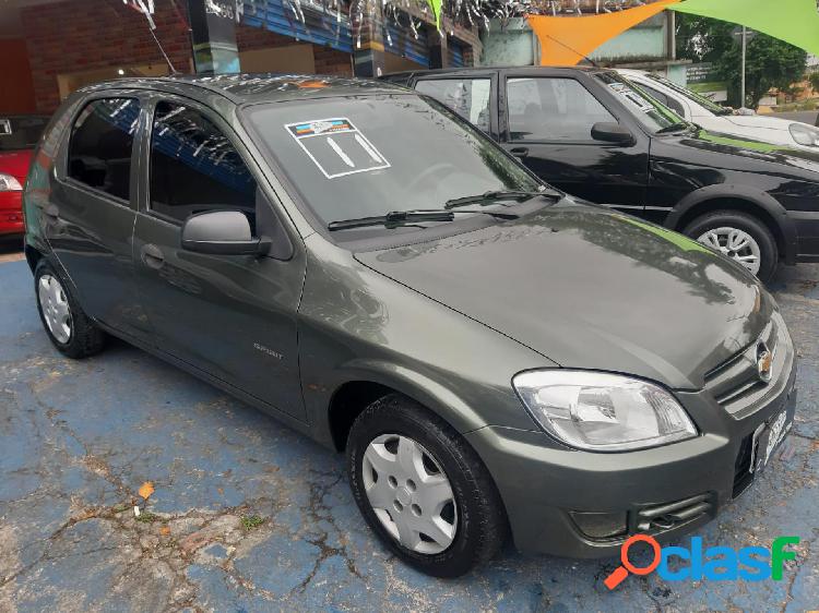 CHEVROLET CELTA SPIRIT LT 1.0 MPFI 8V FLEXP. 5P VERDE 2011