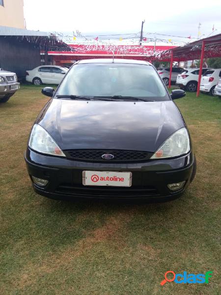 FORD FOCUS 1.6 SSESE PLUS FLEX 8V16V 5P PRETO 2008 1.6 FLEX