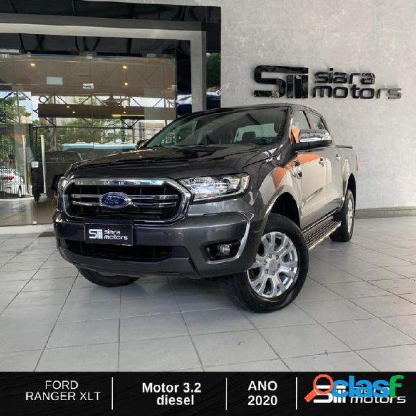 FORD RANGER XLT 3.2 20V 4X4 CD DIESEL AUT. CINZA 2020 3.2