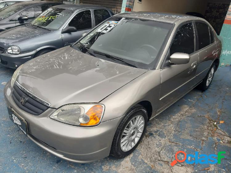 HONDA CIVIC SEDAN LX 1.7 16V 115CV MEC. 4P DOURADO 2003 1.7