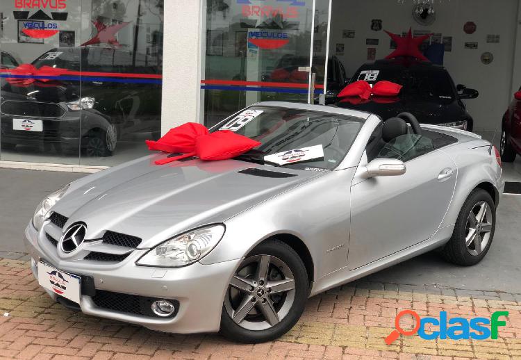 MERCEDES-BENZ SLK-200 KOMPRESSOR 16V 200 CGI 16V PRATA 2009