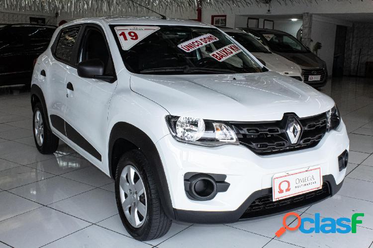 RENAULT KWID ZEN 1.0 FLEX 12V 5P MEC. BRANCO 2019 1.0 FLEX