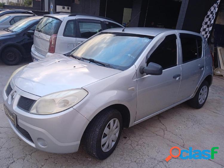 RENAULT SANDERO AUTHENTIQUE HI-FLEX 1.6 8V 5P PRATA 2010 1.0