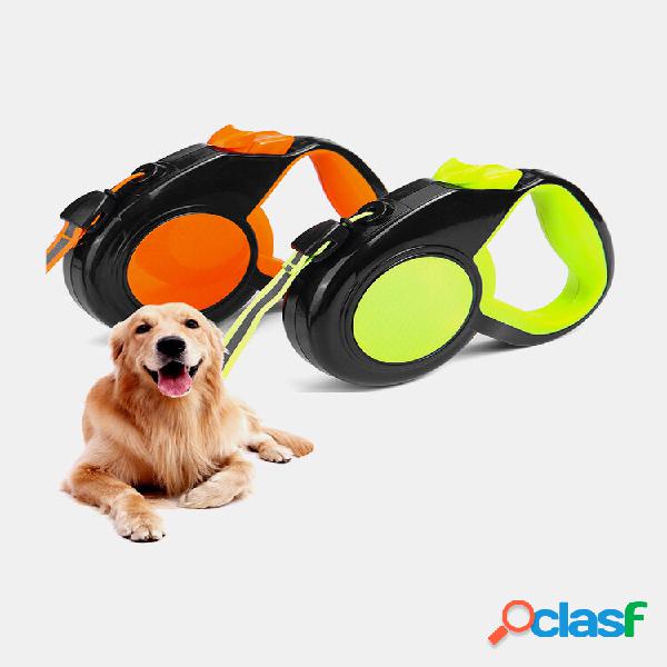 Trela retrátil de 10/16/26 pés Cachorro, trela de passeio