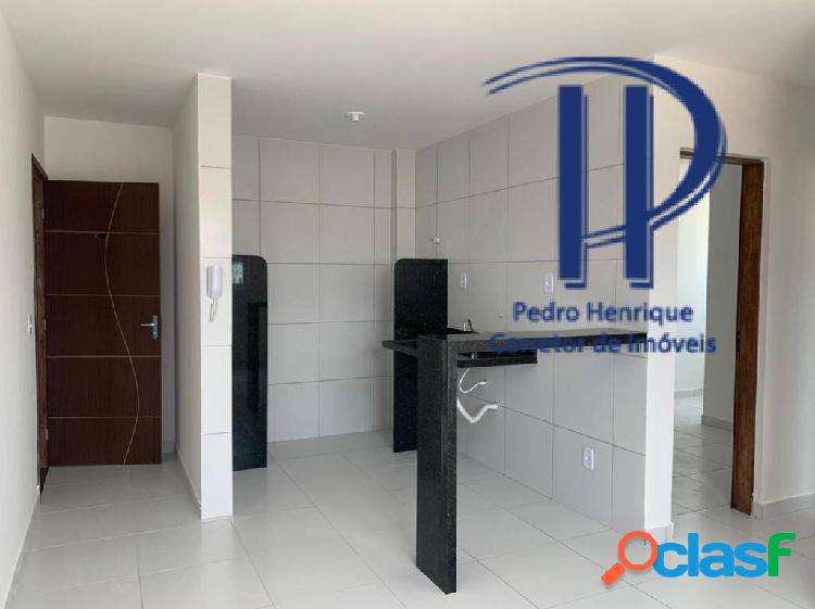 Apartamento com varanda em Paratibe