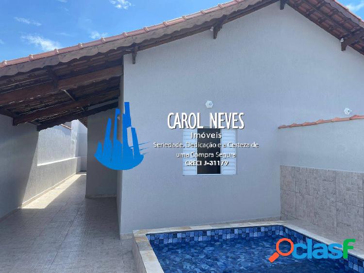 CASA NOVA 2 DORMITÓRIOS SUÍTE PISCINA FLÓRIDA MIRIM