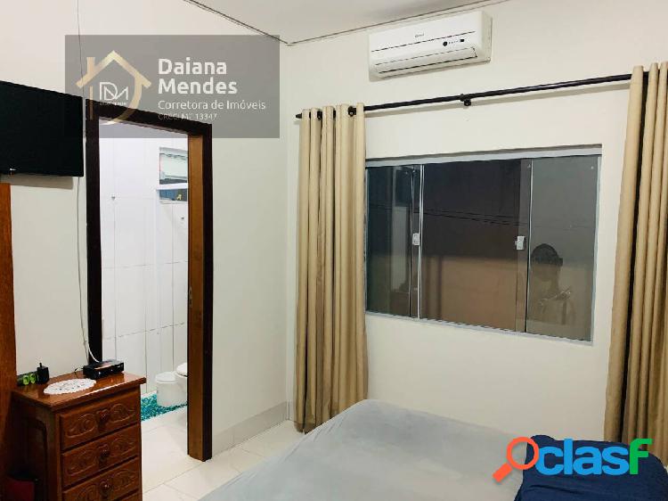 CASA PRA VENDA COM 1 SUÍTE E DOIS QUARTOS