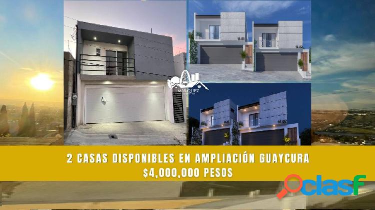 CASAS NUEVAS EN VENTA EN AMPLIACIÓN GUAYCURA TIJUANA