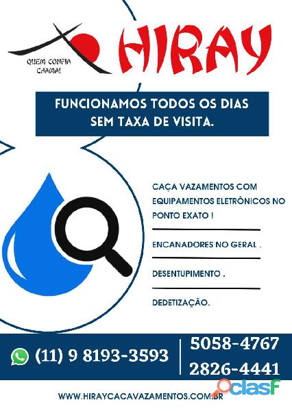 CAÇA VAZAMENTO 5058 4767 AMERICANÓPOLIS