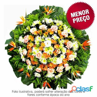 Floricultura Santa Luzia MG, entrega coroa de flores