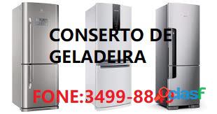 CONSERTO GELADEIRA JARDIM TREMEMBE FONE 3499 8849