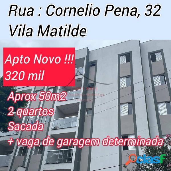 APARTAMENTO NOVO NO BAIRRO DA PATRIARCA- PLANTA GRANDE -