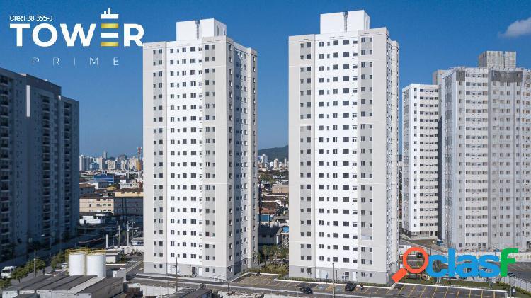 Apartamento - Pronto para morar - Santos/SP - 45 metros