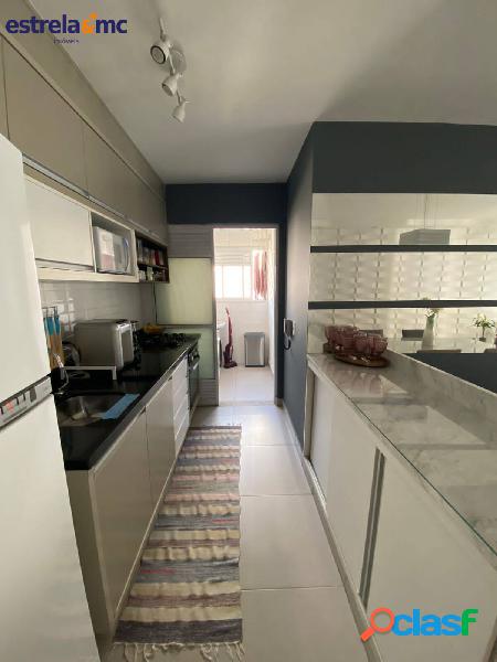 Apartamento lindo e com fino acabamento, com 2 dormis na