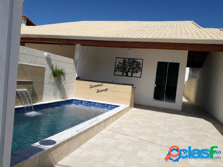 CASA NOVA- PISCINA-ÓTIMO ACABTO- 500 M MAR - ÓTIMO LOCAL -