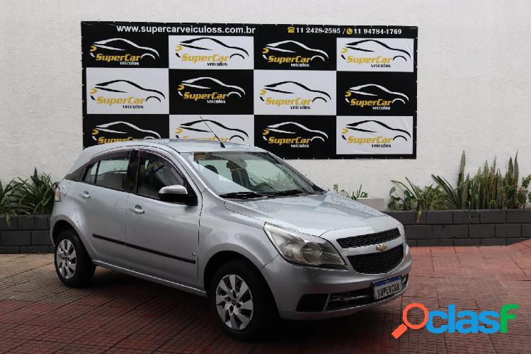 CHEVROLET AGILE LT 1.4 MPFI 8V FLEXPOWER 5P PRATA 2011 1.4