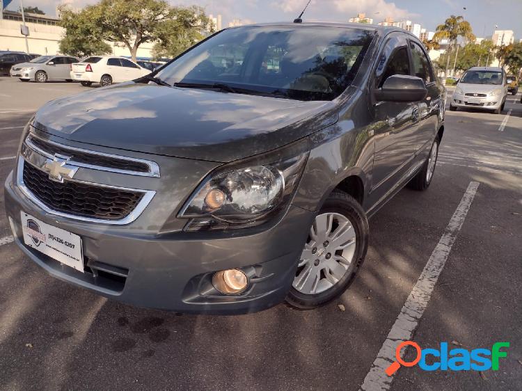 CHEVROLET COBALT LTZ 1.8 8V ECONO.FLEX 4P MEC. CINZA 2013