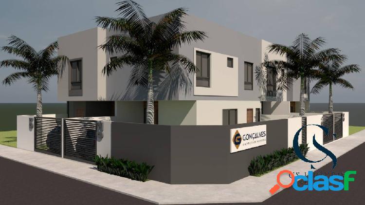 EXCELENTE SOBRADO EM CONSTRUÇÃO COM 2 QUARTOS EM CORDEIROS