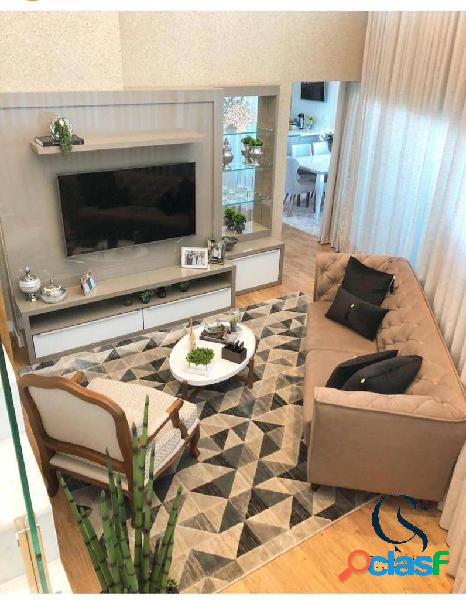Excelente Apartamento duplex mobiliado com 3 dormitórios na