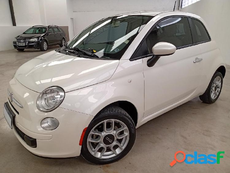 FIAT 500 CULT 1.4 FLEX 8V EVO MEC. BRANCO 2012 1.4 FLEX