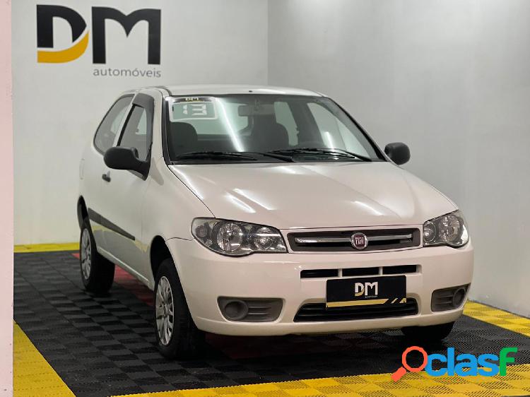 FIAT PALIO 1.0 ECONOMY FIRE FLEX 8V 2P BRANCO 2013 1.0 FLEX