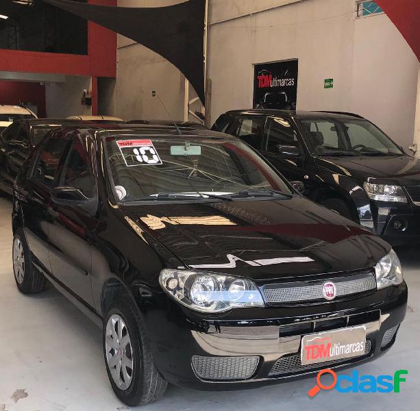 FIAT PALIO 1.0 ECONOMY FIRE FLEX 8V 4P PRETO 2010 1.0 FLEX
