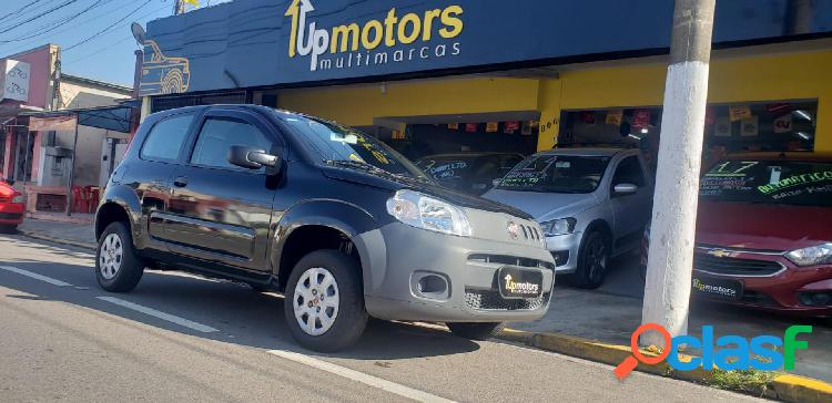 FIAT UNO VIVACE 1.0 EVO FIRE FLEX 8V 3P PRETO 2012 1.0 FLEX