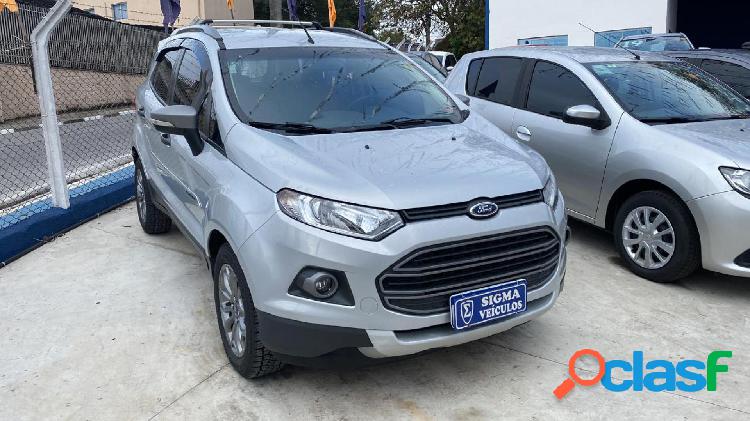 FORD ECOSPORT FREESTYLE 1.6 16V FLEX 5P PRATA 2014 1.6 FLEX