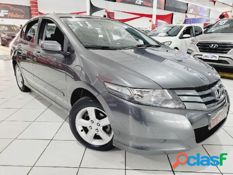 HONDA CITY SEDAN DX 1.5 FLEX 16V MEC. CINZA 2011 1.5 FLEX