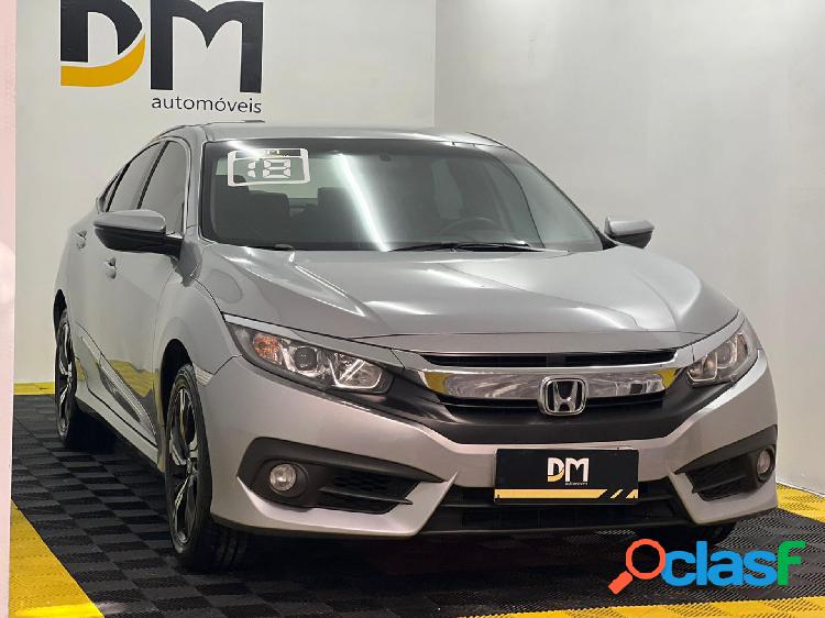 HONDA CIVIC SEDAN EX 2.0 FLEX 16V AUT.4P PRATA 2018 2.0 FLEX