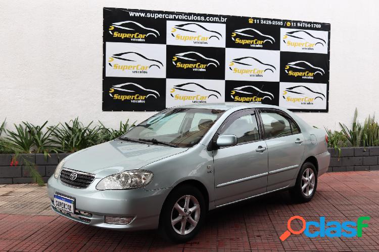 TOYOTA COROLLA XEI 1.81.8 FLEX 16V MEC. PRATA 2004 1.8 FLEX