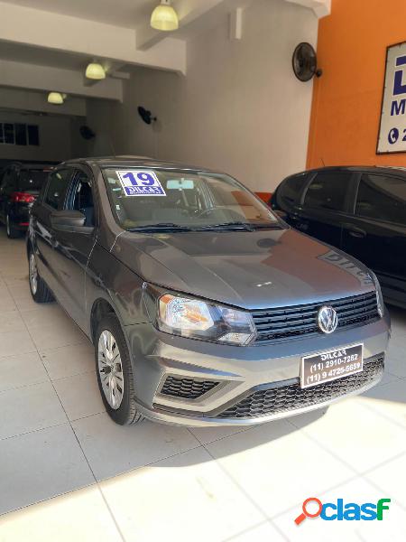 VOLKSWAGEN GOL 1.6 MSI FLEX 8V 5P CINZA 2019 1.6 FLEX