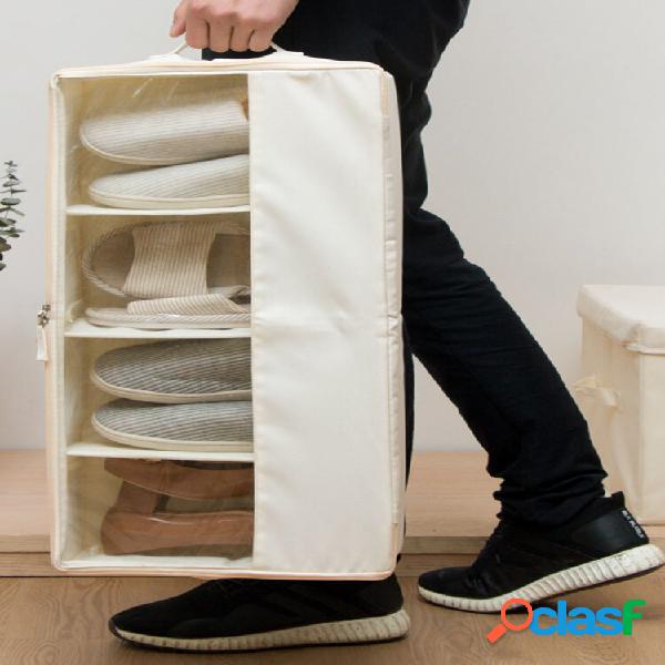 1PC Oxford Cloth Room-saving Zipper Anti-dust Foldable