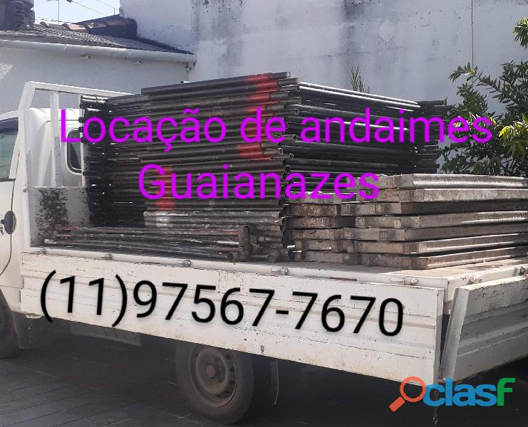 Aluguel de andaimes Guaianazes (11)97567 7670